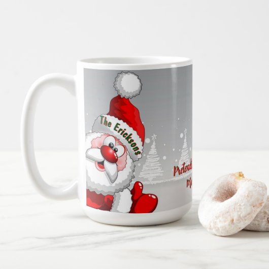 Se Prétendre Toujours Être Joyeux & Bright Mug (Avec donut)