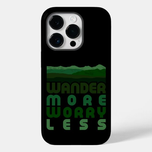 Se promener plus inquiet moins Coque-Mate coque ip (Verso)
