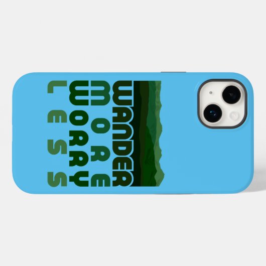 Se promener plus inquiet moins Coque-Mate coque ip (Verso (horizontal))