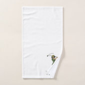 Se réchauffer pour Golf Lady Golfer (Serviette à main)