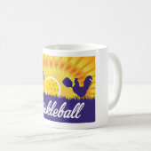 "Se réveillera tasse pour Pickleball" (Devant droit)