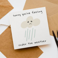 Se Sentir Sous Le Météo Se Bien Bientôt Carte