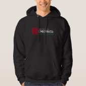 Se souvenir Citer Rouge Vert | Sweat - shirt à cap (Devant)