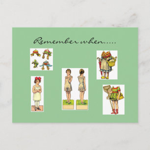 Se souvenir des cartes postales Vintages