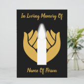 Se souvenir d'un être cher Cartes de voeux d'anniv (Debout devant)