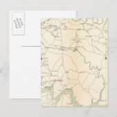 SE Virginia, Ft Monroe, benadert Richmond Briefkaart (Voorkant / Achterkant)