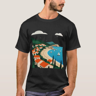 Sea and beach girl t-shirt