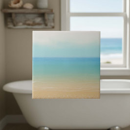 Sea and Sand Gradient Seascape ID1204 Tegeltje