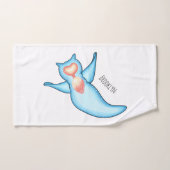 Sea angel cartoon (Serviette à main)