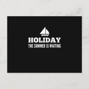 Sea Beach Summer Sun Surf Nature Vacation Briefkaart