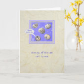 Sea Creatures Shells Penser à votre carte (Fleur jaune)