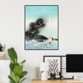 Sea Dragon to Mt. Fuji Japan Poster (Bureau à domicile)