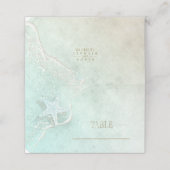 Sea Foam Beach Wedding Starfish ID837 (Buitenkant ongevouwen)