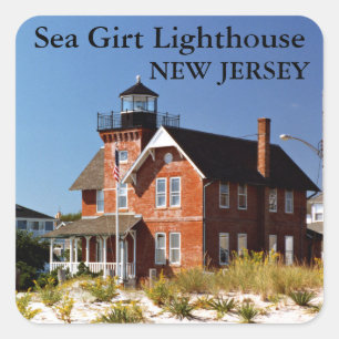 Sea Girt Lighthouse, Stickers New Jersey