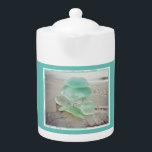 Sea Glass Collecter Tea Pot<br><div class="desc">After a day beachcombing, grab this beautiful tea pot et make yourself a warm cuppa ! A wonderful reminder of your beachcombing days !</div>
