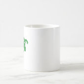 Sea Goat Mug • Capricorn Sharp Silhouette Emblem (Centre)