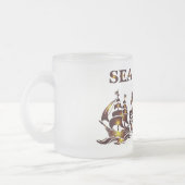 SEA HORSE Glass Mug (Gauche)