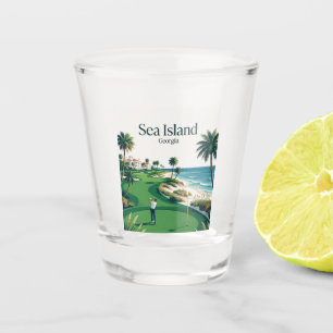 Sea Island USA Shot Glas