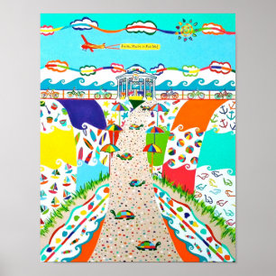 Sea Isle City, NJ 11 x 14 Poster