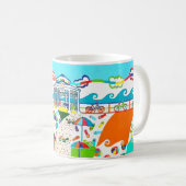 Sea Isle City, NJ Promenade Mug (Devant droit)