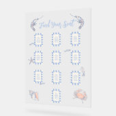 sea life acryl bord (Hoek)