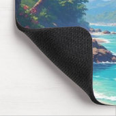 Sea Ocean Landscape Mousepad Muismat (Hoek)