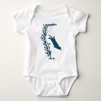sea otter kelp forest california marine ocean romper