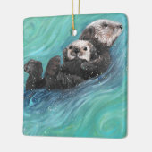 Sea Otter Ornament (Links)