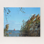 Sea Reeds et Lighthouse Jigsaw Puzzle (Horizontal)