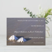 Sea Shell Brown -Enregistrer les cartes Date (Debout devant)