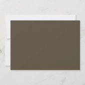 Sea Shell Brown -Enregistrer les cartes Date (Dos)