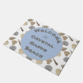 Sea Shells Beach House Welkom Mat (Schuin)