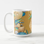 Sea Shells Beach Mug (Gauche)