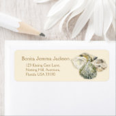 Sea shells crème mariage retour réponse étiquette (En situation)