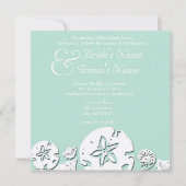 Sea Shells - Invitations De Mariage (Devant)