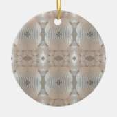 Sea Shells Love, Romantic Exotic Tropical Bridal Keramisch Ornament (Voorkant)