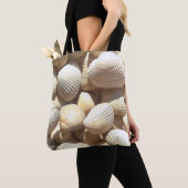 Sea Shells, Summer Beach Exotic Tropical Sac fourr (De près)