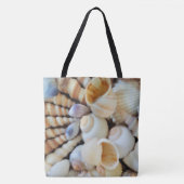 Sea Shells, Summer Beach Exotic Tropical Sac fourr (Devant)