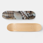 Sea Shells Summer Beach Exotic Tropical Skateboard (Horz)
