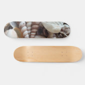 Sea Shells Summer Beach Exotic Tropical Skateboard (Horz)