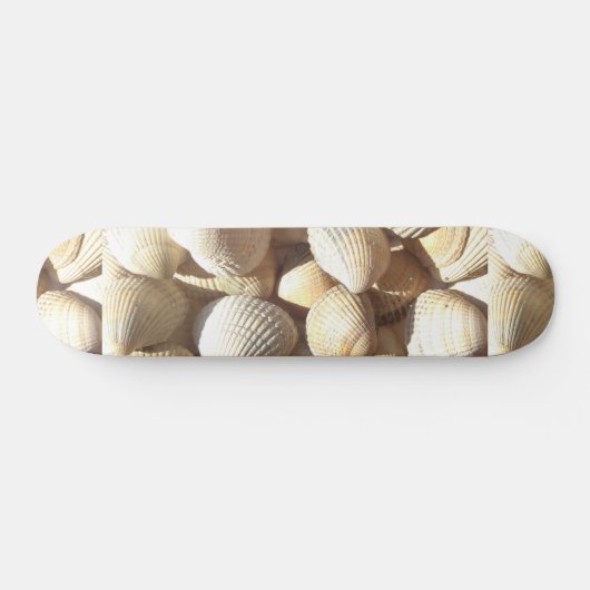 Sea Shells Summer Beach Exotic Tropical Skateboard (Horz)