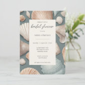 Sea Shells Vrijgezellenfeest Kaart (Staand voorkant)