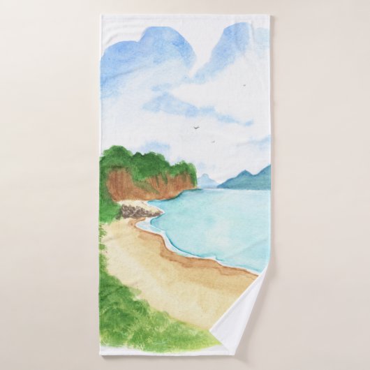 Sea Shore Beach  Badhanddoek (Badhanddoek)