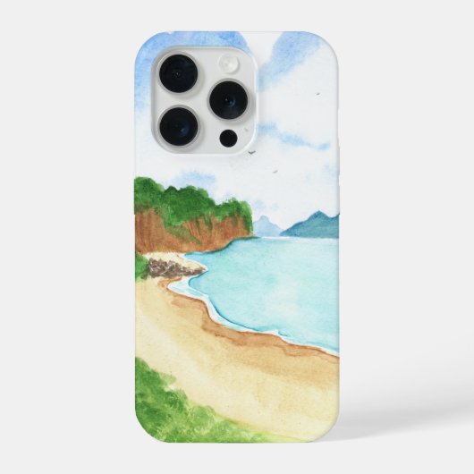 Sea Shore Beach  iPhone Hoesje (Achterkant)