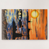 Sea Sunrise Puzzle Pays-Bas Paysage (Horizontal)