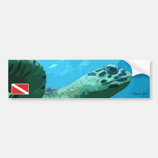 Sea Turtle Bumper Sticker