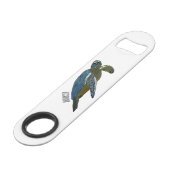 Sea turtle cartoon (Devant angulaire)