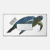 Sea turtle cartoon (Clavier et souris)