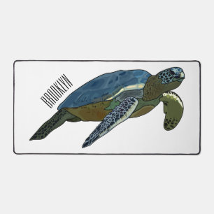Sea turtle cartoon