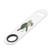 Sea turtle cartoon (Devant angulaire)